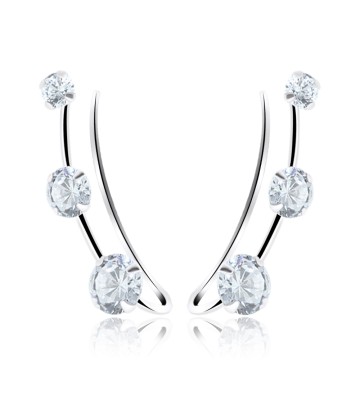 Beautiful CZ Silver Earring EL-201